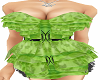 SexyDress green gauze