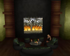 Green Delight Fireplace