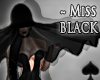 Cat~ Miss Black .Hat