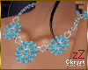 cK Set Aqua1 Flower  Sil