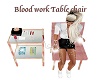 Blood work Table
