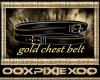 gold chest belt