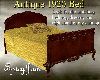 Antique 1920 Bed Yellow