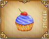 C~Cupcake. BlueBerry