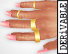 ! Bracelet+Rings+Nails