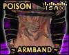 ! Poison Armband Purple