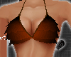 *-*Ruffle Brown Bikini