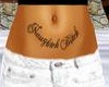 Mm~Naughteh Belly Tattoo