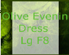 Olive Evenin Dress Lg F8