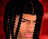 𝙤. Long Black Braids