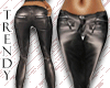 TY| leather capri pants