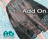 [AB]Black Lace Skirt Add