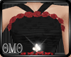 QMQ Sexy Red&Blck Dress