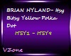 B.HYLAND-Yllw Polka Dot