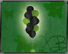 Green & Black Balloons