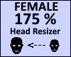 Head Scaler 175% Female