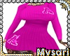 AB Sweater Dress PINK