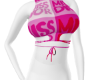 MISS DIIOR TIE TOP