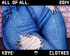Ripped Blue Jeans