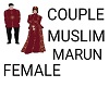 CP MUSLIM MAROON FEMALE