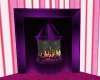 Pretty in Pink Fireplace