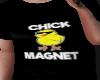 Chick Magnet Shirt Black