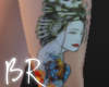 [BR] Geisha Leg Tattoo