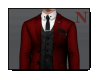 Elegant Red Suit