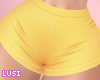 ♥ Mini Shorts Yellow