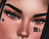 Amore Face Tat