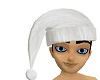 white xmas hat