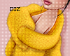 !!D Fur Coat Orange