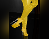 Latex Heels Yellow