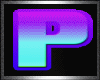 LETTER P TWO TONE