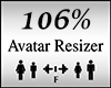 Avatar Scaler 106%