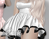 Latex Doll Dress White
