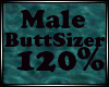 Male butt resizer 120%
