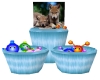 Wolf Pup Toy Basket