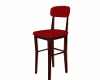 Red Woven Bar Stool