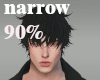 Narrow Head90%