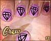 Tc. Diamond Nails (L)