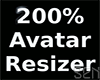 ⓢ 200% Avatar Resizer