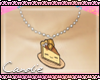 fudge cake necklace