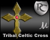 Tribal Celtic Cross M