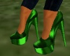 !C-Sexy Step Green Shoes