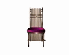 wed chair gold /purple
