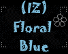 (IZ) Floral Blue
