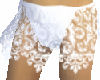 White Lace Miniskirt