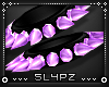!!S Spike Cuff Set Lilac