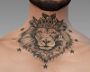 Lion neck tat